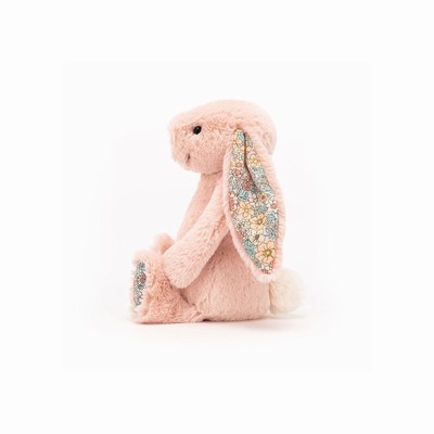 Jellycat Blossom Blush Bunnies USA | 27346MPTL